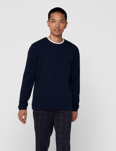 Mens v neck jumpers at m&s clearance
