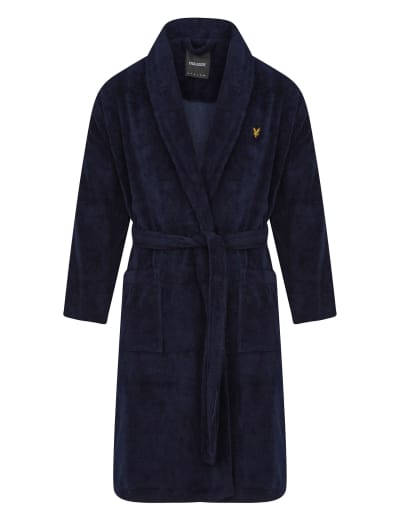 Fleece Supersoft Hooded Dressing Gown M S Collection M S