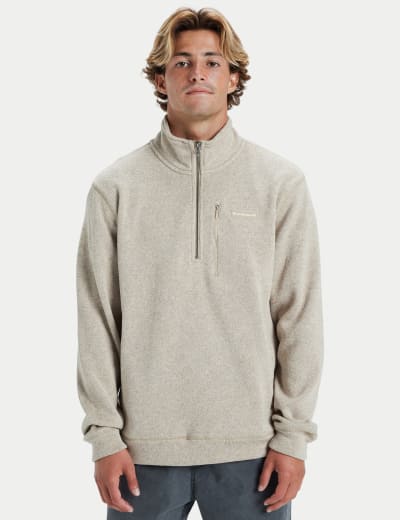 Keller Pure Cotton Zip Up Hoodie Quiksilver M S