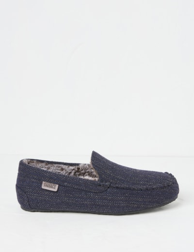 Marks and spencer mens moccasin slippers shop
