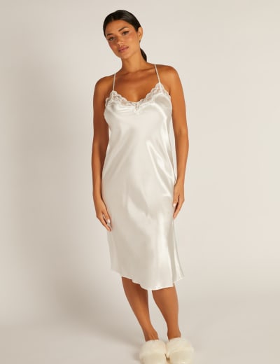 M&s satin robe clearance
