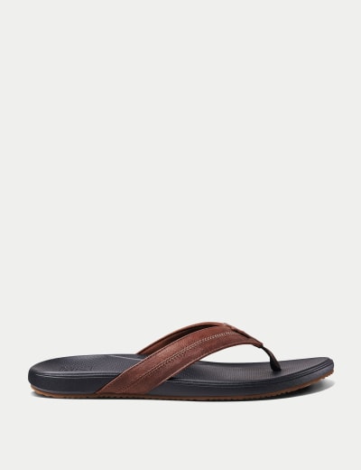 Leather Flip Flops Clarks M S