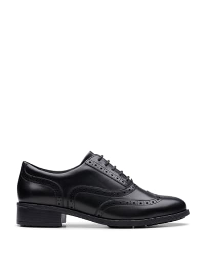 Patent Lace Up Flatform Brogues M S Collection M S