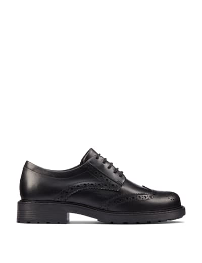 Chunky patent brogues clearance