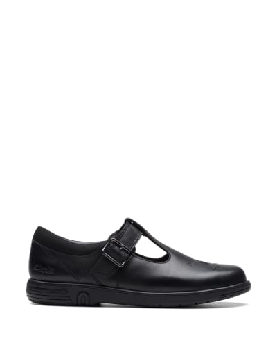 Clarks patent t bar shoes clearance