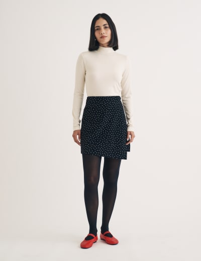 Cotton Rich Cord Mini Skirt M S Collection M S