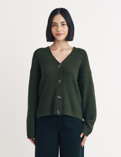 Soft Touch Knitted Longline Cardigan M S Collection M S