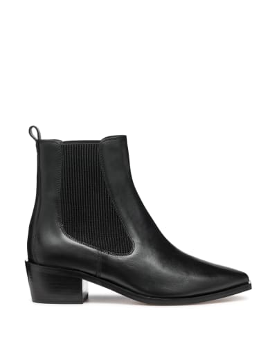 Marks and spencer ladies black boots online