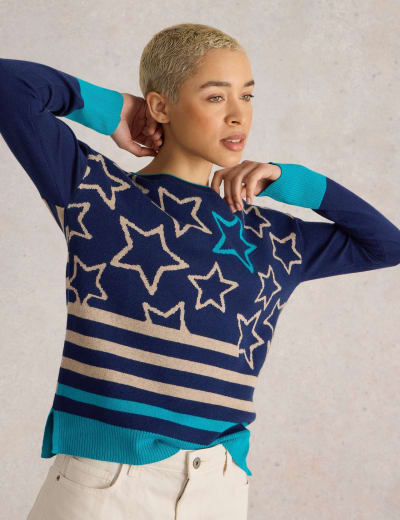 Marks and spencer colour block jumper new arrivals