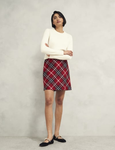 Elasticated waist skirt marks and spencer best sale