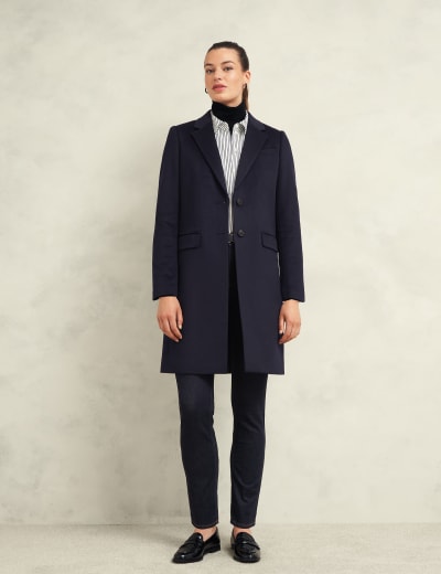 Pure Wool Tailored Coat Autograph M S