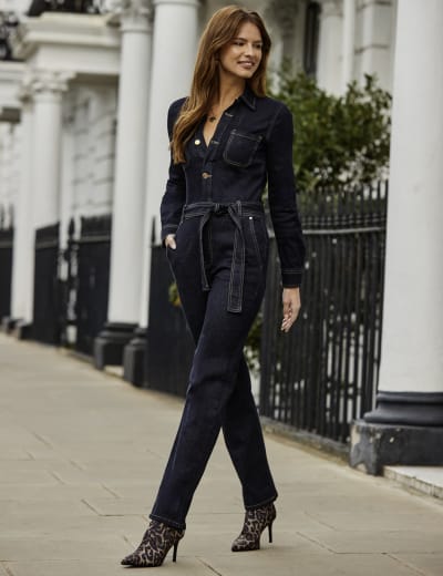 Wool blend belted wrap coat on sale