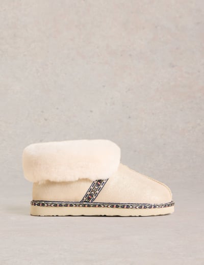 M&s ladies boot slippers shop