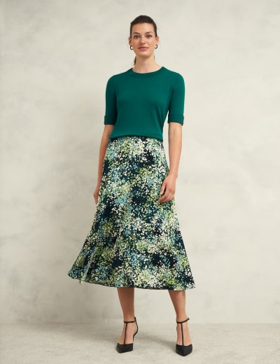 Green skirt m&s outlet