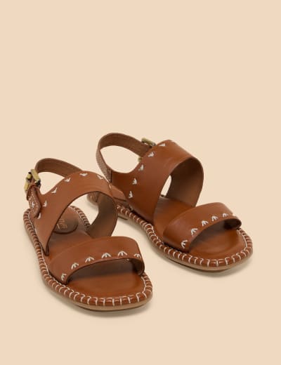 T strap footbed sandals clearance