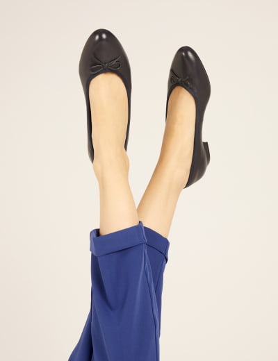 Clarks wide fit ballet pumps online