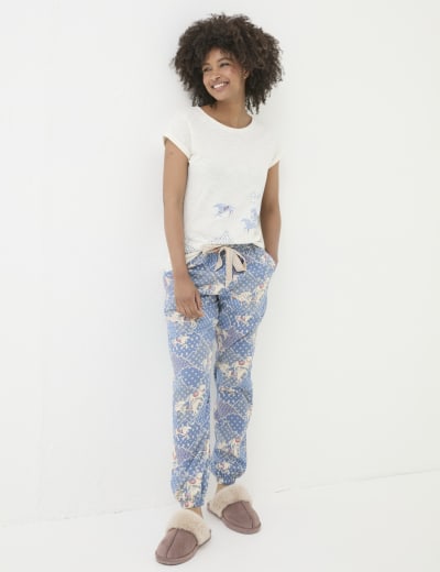 M&s ladies pyjamas bottoms best sale