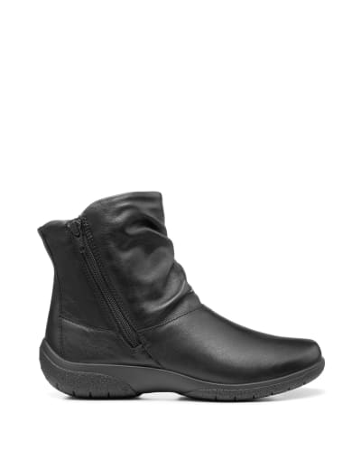 Leather Flat Ankle Boots Hotter M S