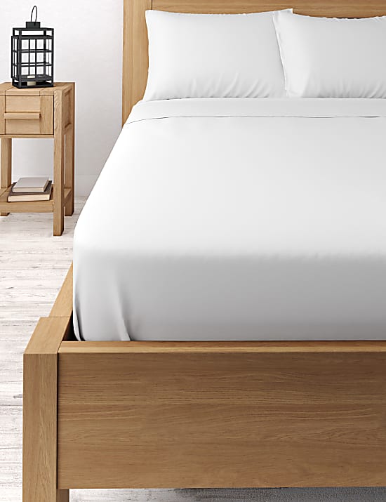 Drap plat en lyocell, dot&eacute; de la Comfortably Cool