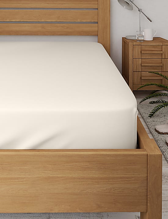 Comfortably Cool Lyocell Rich Deep Fitted Sheet