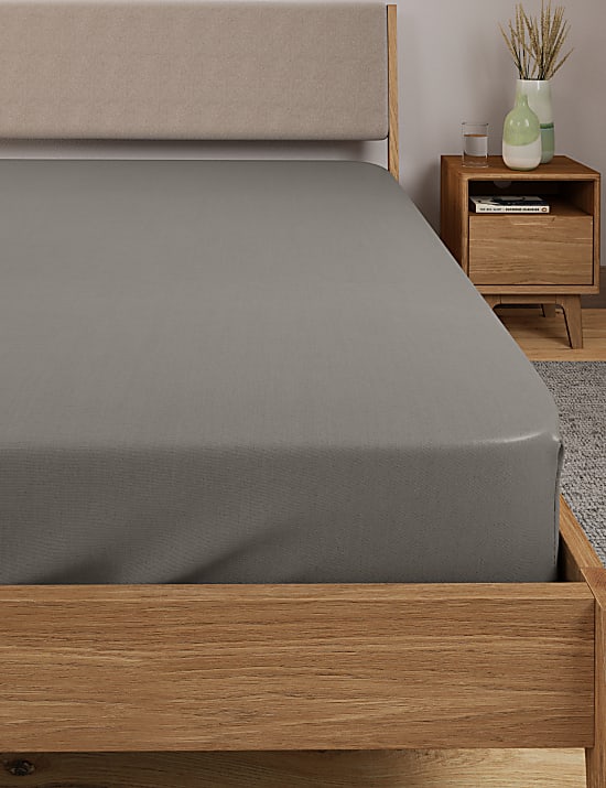 Comfortably Cool Lyocell Rich Deep Fitted Sheet