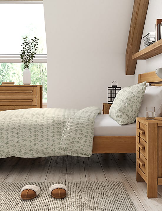 2pk Cotton Blend Floral Bedding Sets