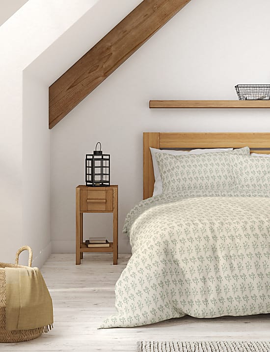 2pk Cotton Blend Floral Bedding Sets