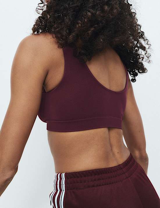 3pk Seamless Non Wired Crop Top Set