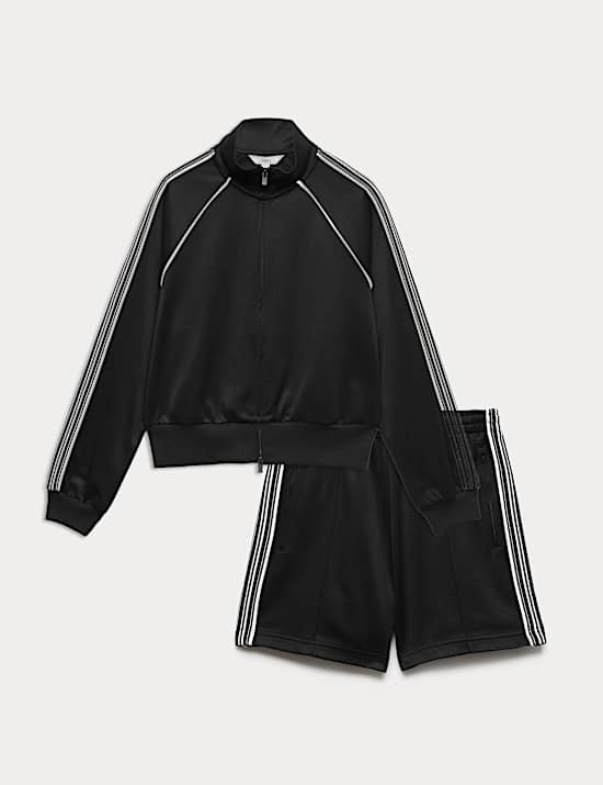Track Jacket & Shorts Set