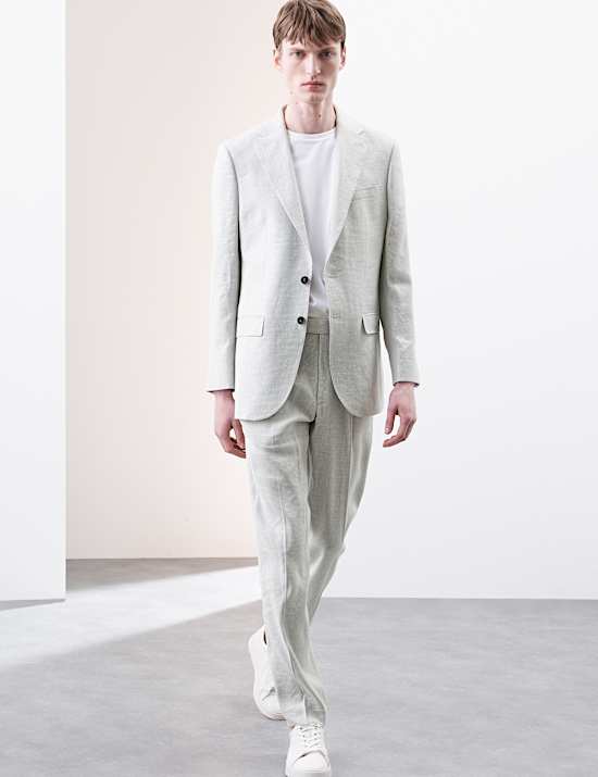 Tailored Italian Linen Miracle™ Suit