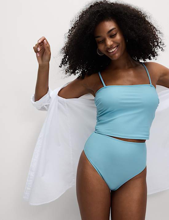 Bandeau Tankini Set