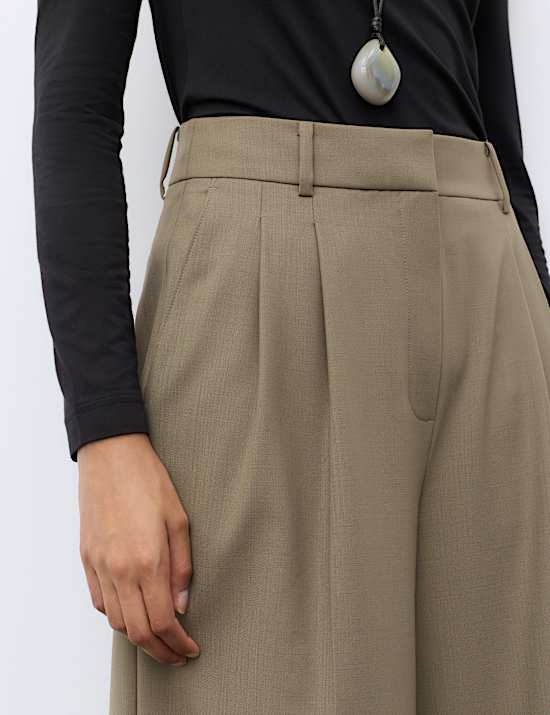Komplet saka a &scaron;irok&yacute;ch kalhotov&yacute;ch sukn&iacute; (culottes)
