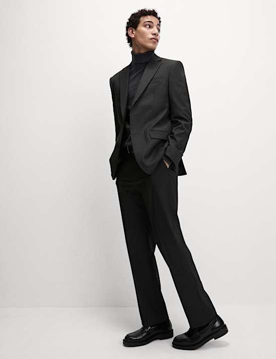 Regular Fit Stretch Suit