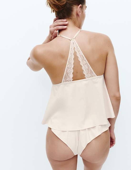 Clara Papertouch Lace Cami Set