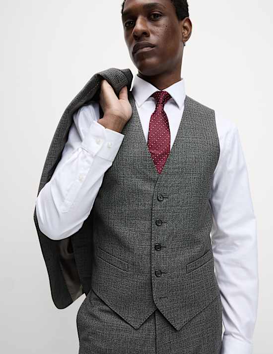 Slim Fit Pure Wool Suit