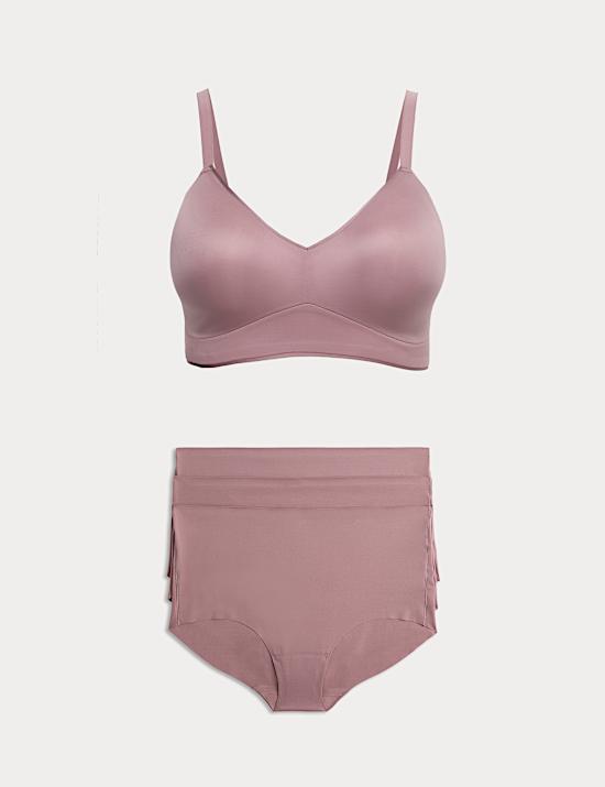 Body Invisibles Non Wired Full Cup Bra Set F-H