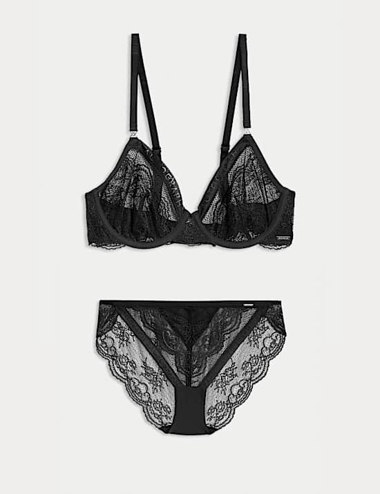 Murcia Lace Wired Full Cup Bra Set A-E