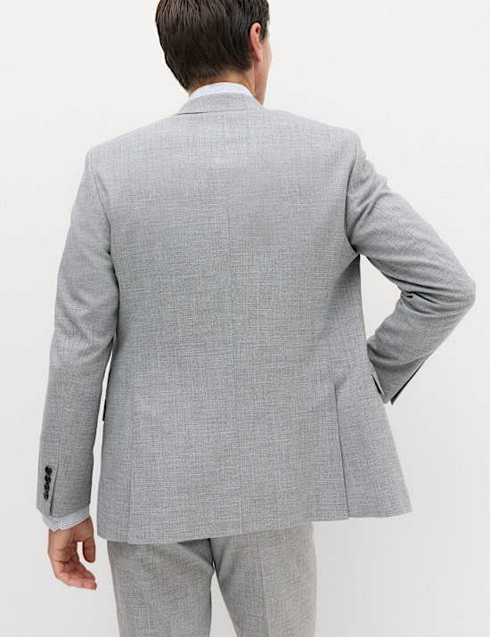 2 Piece Regular Fit Textured Suit