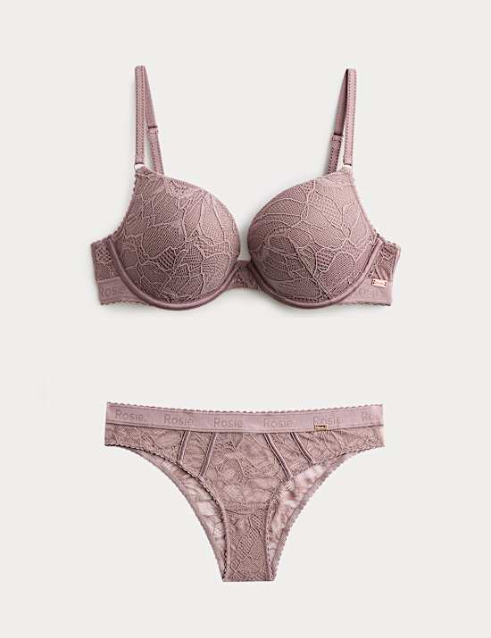 LaceWear Wired Push Up Bra Set A-E