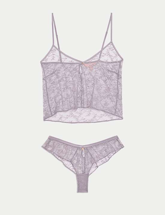 Rosa Lace Cami Top Set