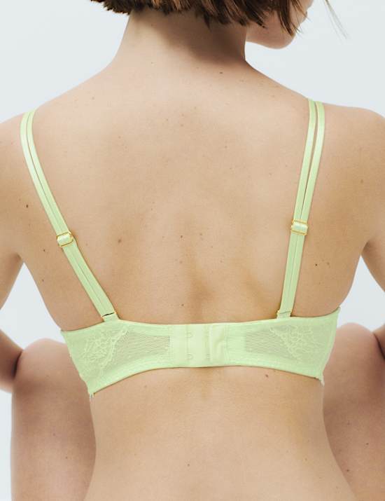 Ida Lace Wired Plunge Bra Set F-H