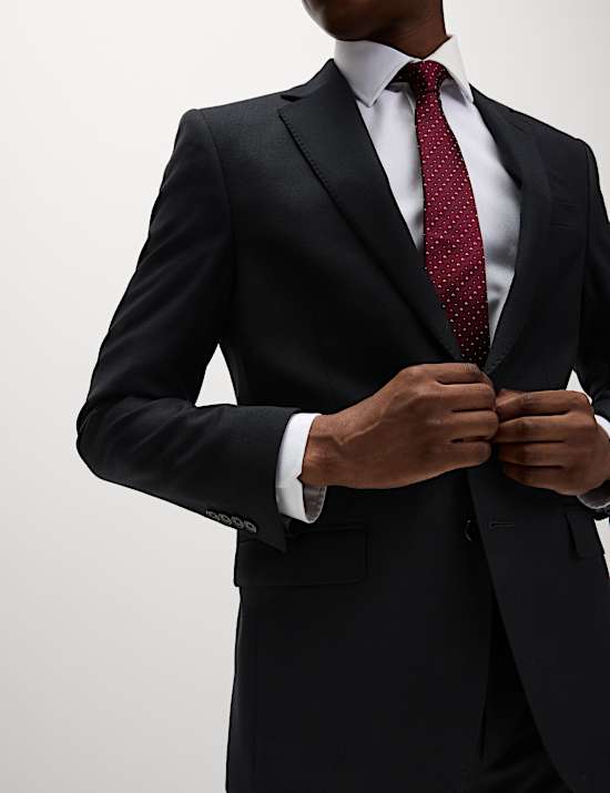 Regular Fit Pure Wool Suit