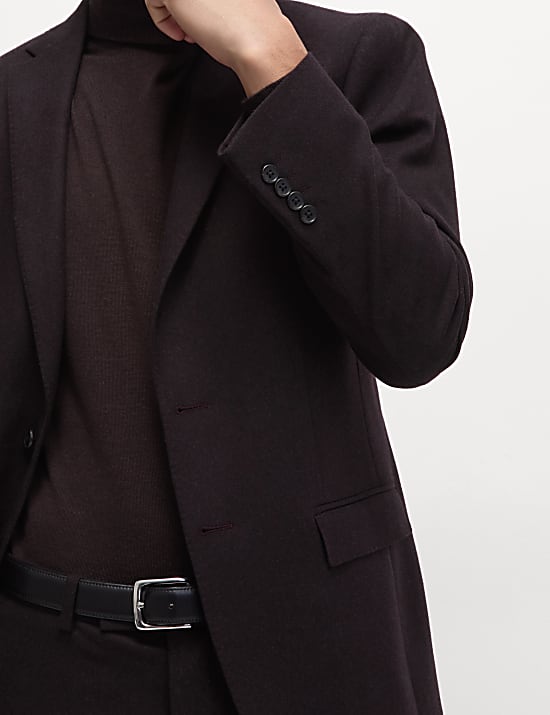 Tailored Fit Wool Rich Suit