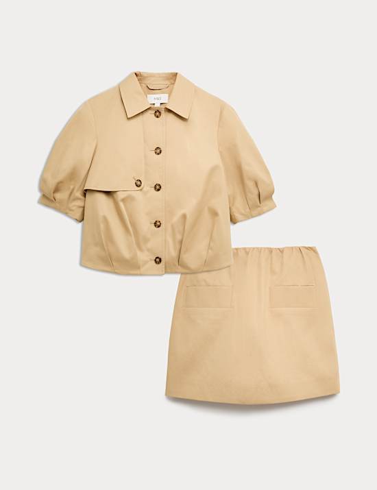 Jacket & Skirt Set
