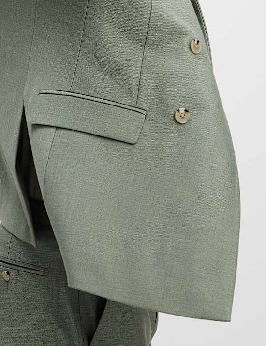 Slim Fit Double Breasted Suit