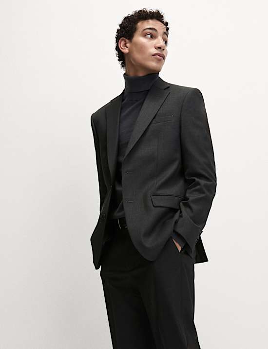 Regular Fit Stretch Suit