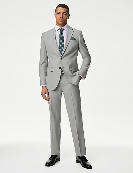 Regular Fit Stretch Suit