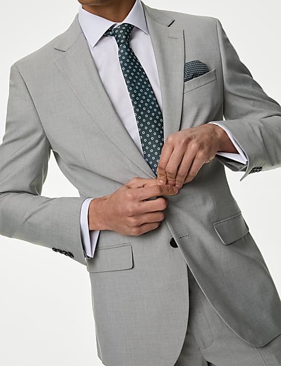 Regular Fit Stretch Suit