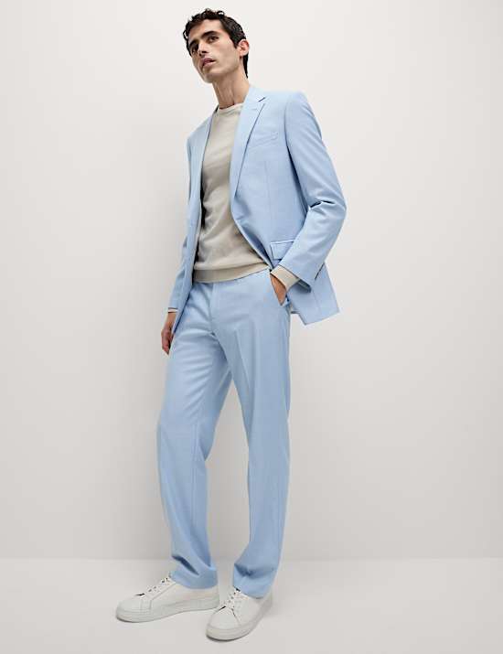 Regular Fit Stretch Suit