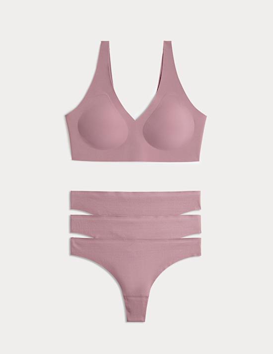 Body Invisibles Non Wired Crop Top Set A-E